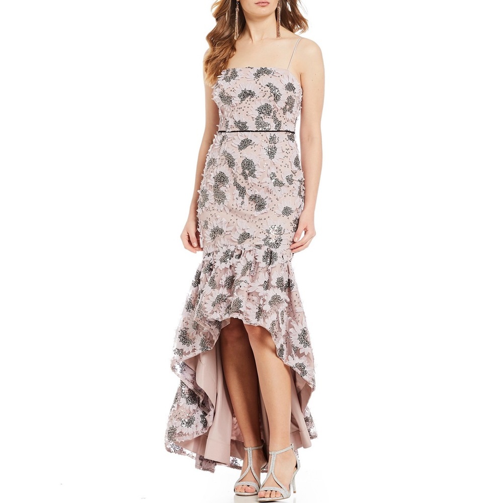 Gianni Bini Jessie Floral Print Hi-Low Dress